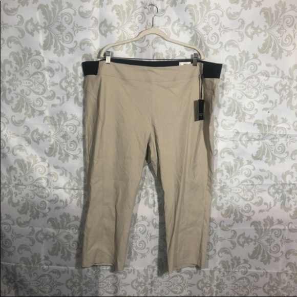 Nwt Simply Vera Wang Beige Modern Twill 